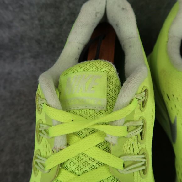 Nike Shoes Womens 11.5 Athletic Trainers Running Lunarglide 4 Volt Reflective - Picture 4 of 15